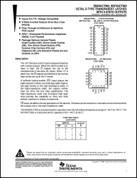 SN74ACT564PWR Datasheet