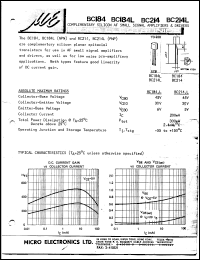 BC184 Datasheet