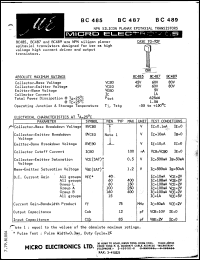 BC485 Datasheet