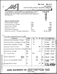 BC517 Datasheet