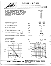 BC537 Datasheet