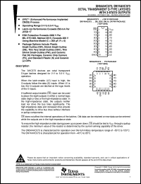 SN74AHC373DBLE Datasheet