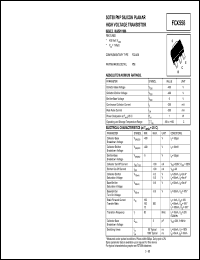 FCX558 Datasheet