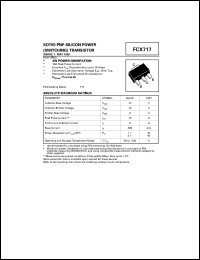 FCX717 Datasheet