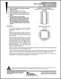 SN74AHC573DBLE Datasheet