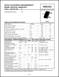 BSS123LT1 Datasheet