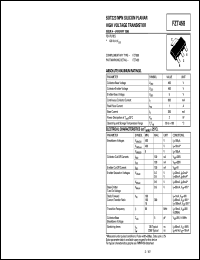 FZT458 Datasheet