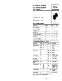 FZT493 Datasheet