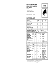 FZT753 Datasheet