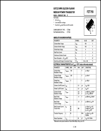 FZT755 Datasheet