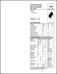 FZT658 Datasheet