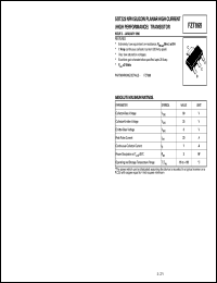 FZT969 Datasheet