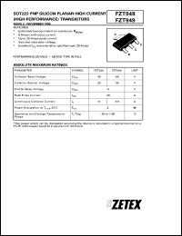 FZT949 Datasheet