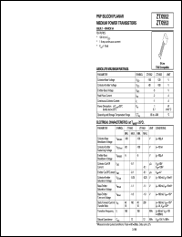 ZTX553 Datasheet