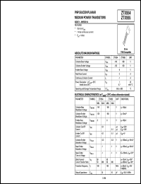 ZTX555 Datasheet