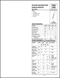 ZTX605 Datasheet