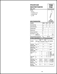 ZTX651 Datasheet