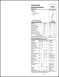 ZTX776 Datasheet
