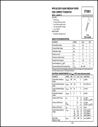 ZTX851 Datasheet