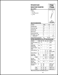ZTX549 Datasheet