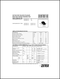 ZUMT807-25 Datasheet
