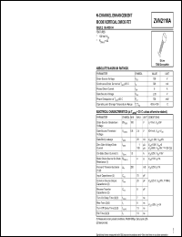 ZVN2110A Datasheet