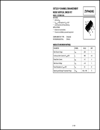 ZVP4424A Datasheet