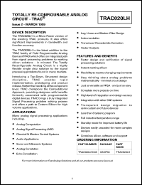 TRAC020LHQ36 Datasheet
