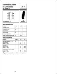 ZDT717 Datasheet