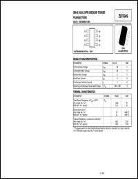 ZDT649 Datasheet