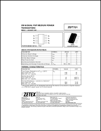 ZDT751 Datasheet