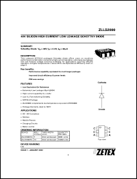 ZLLS2000TC Datasheet