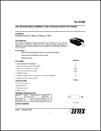 ZLLS400TC Datasheet