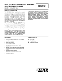 ZLNB101N8 Datasheet