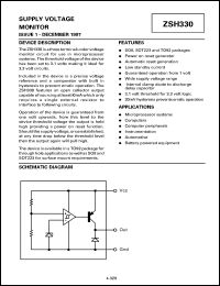 ZSH330C Datasheet