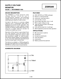 ZSM330N8 Datasheet