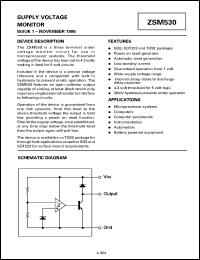 ZSM560N8 Datasheet