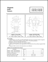ZMZ30 Datasheet