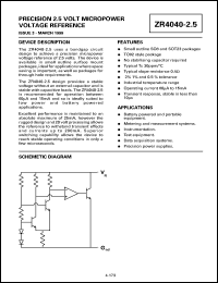 ZR40402R25 Datasheet