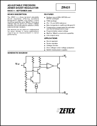 ZR431G Datasheet