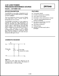 ZRT040GC1 Datasheet