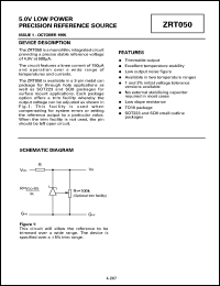ZRT050GA1 Datasheet