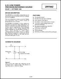 ZRT062GC1 Datasheet