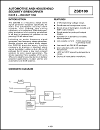 ZSD100D8 Datasheet