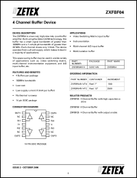 ZXFBF04N14TC Datasheet