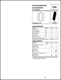 ZDT690 Datasheet