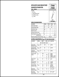 ZTX602 Datasheet