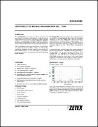 ZXCD1000EQ16TA Datasheet