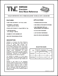 SWR200M Datasheet