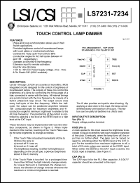 LS7231 Datasheet